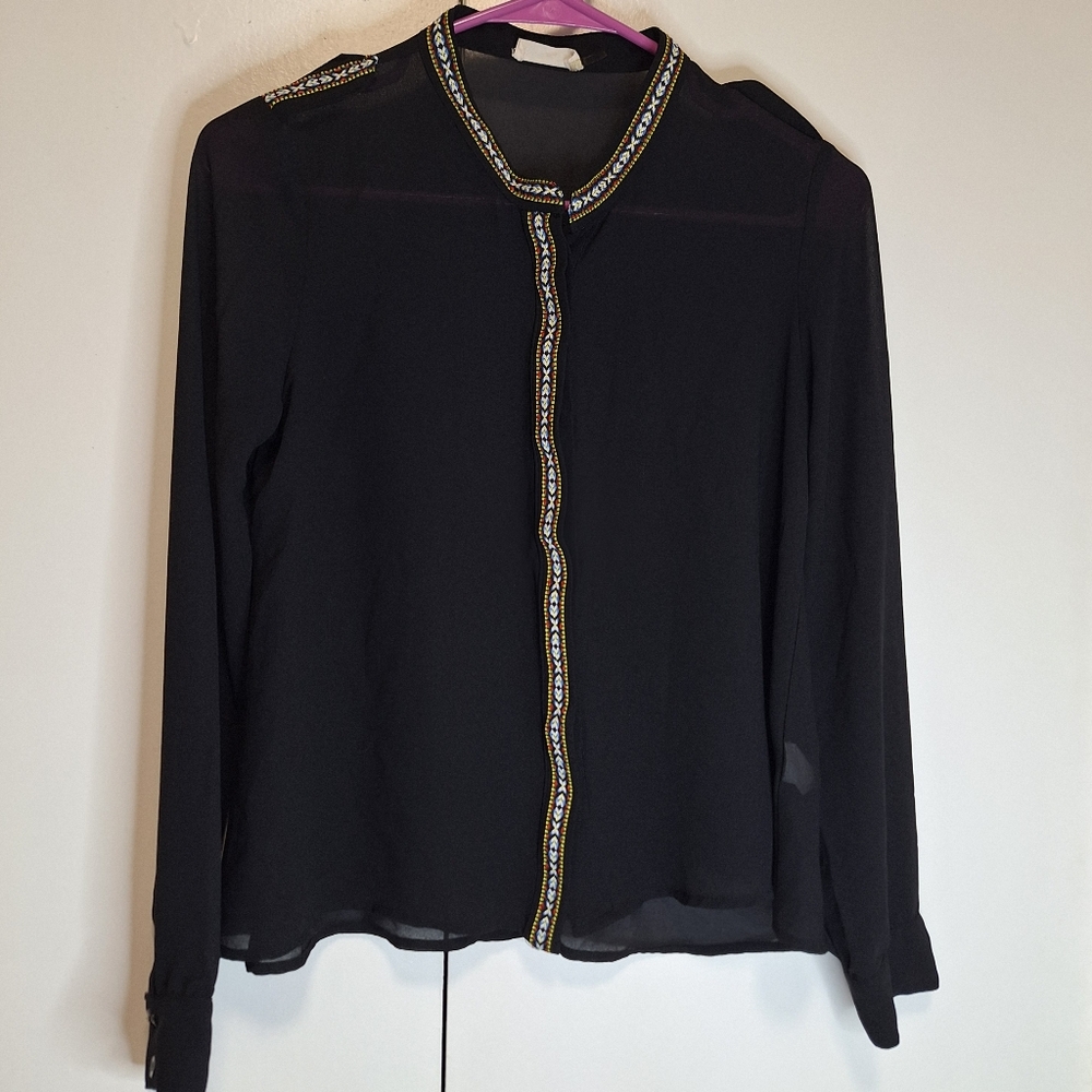 FreeToFly Tribal Sheer Top